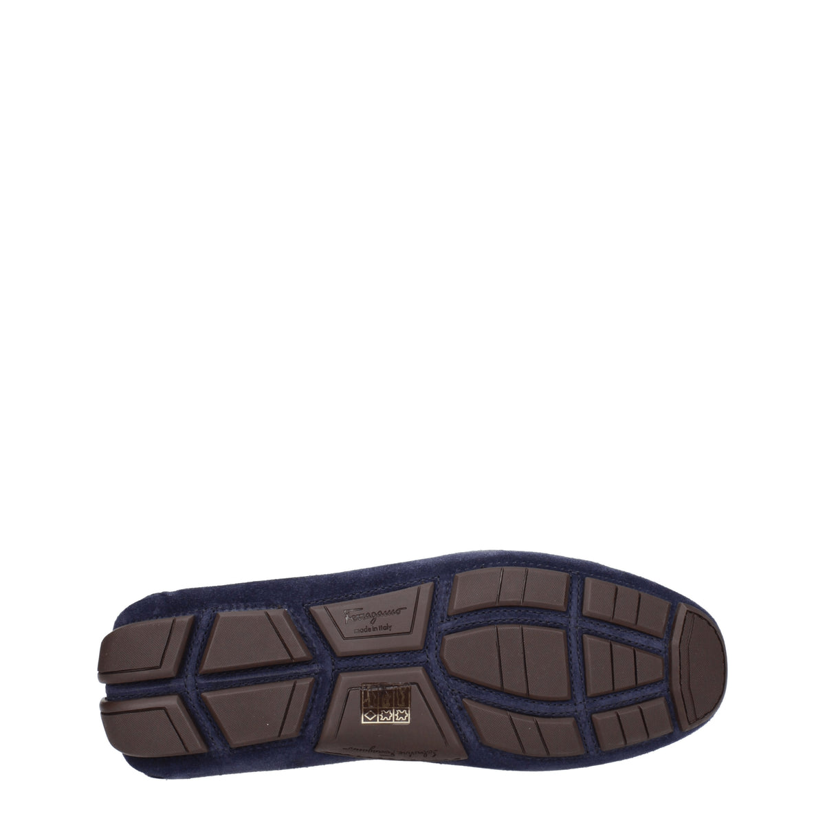 Salvatore Ferragamo Mocassini parigi eco Uomo Camoscio Blu Blu Marino