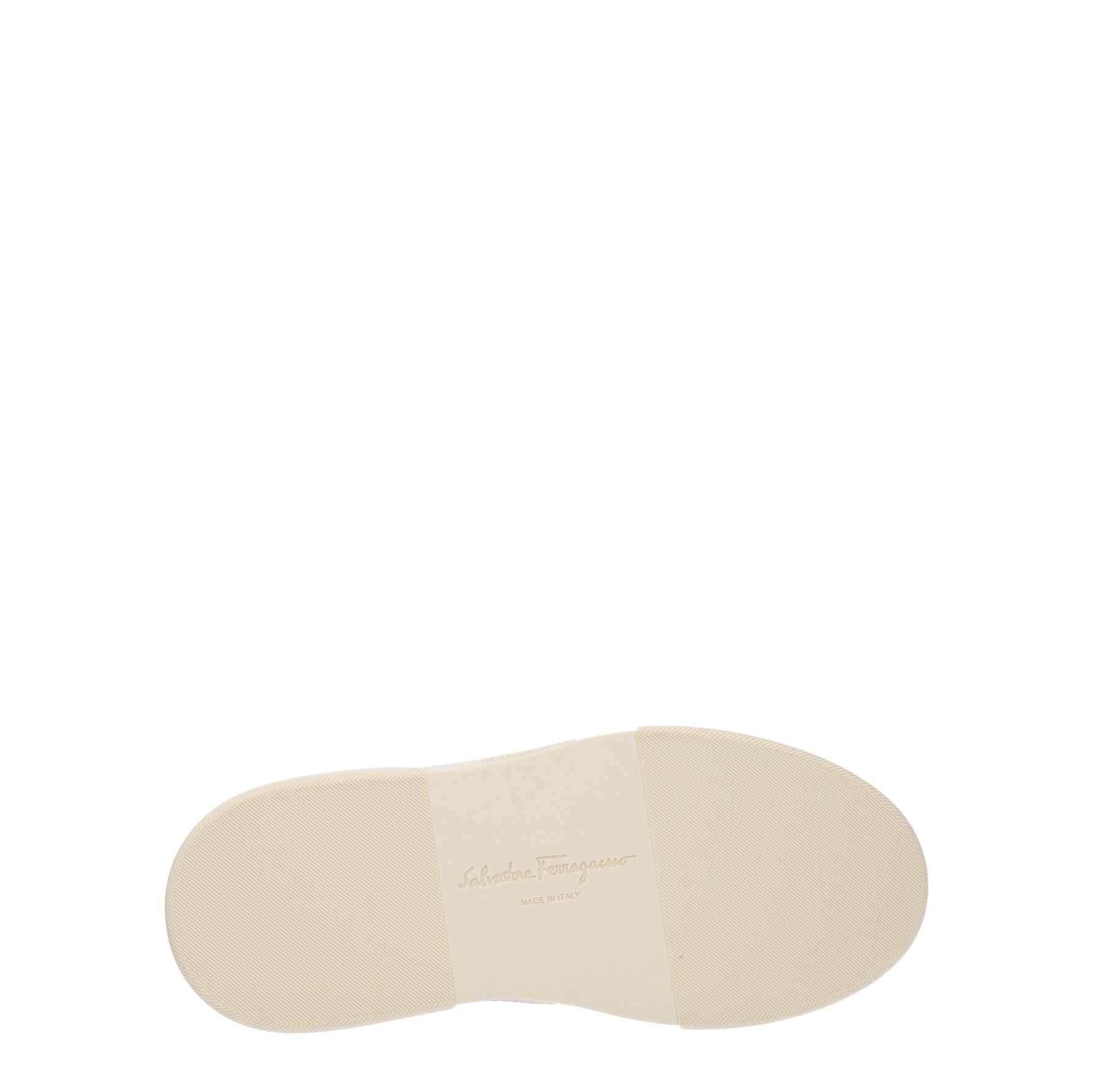 Salvatore Ferragamo Sneakers cassina Donna Pelle Beige Mascarpone