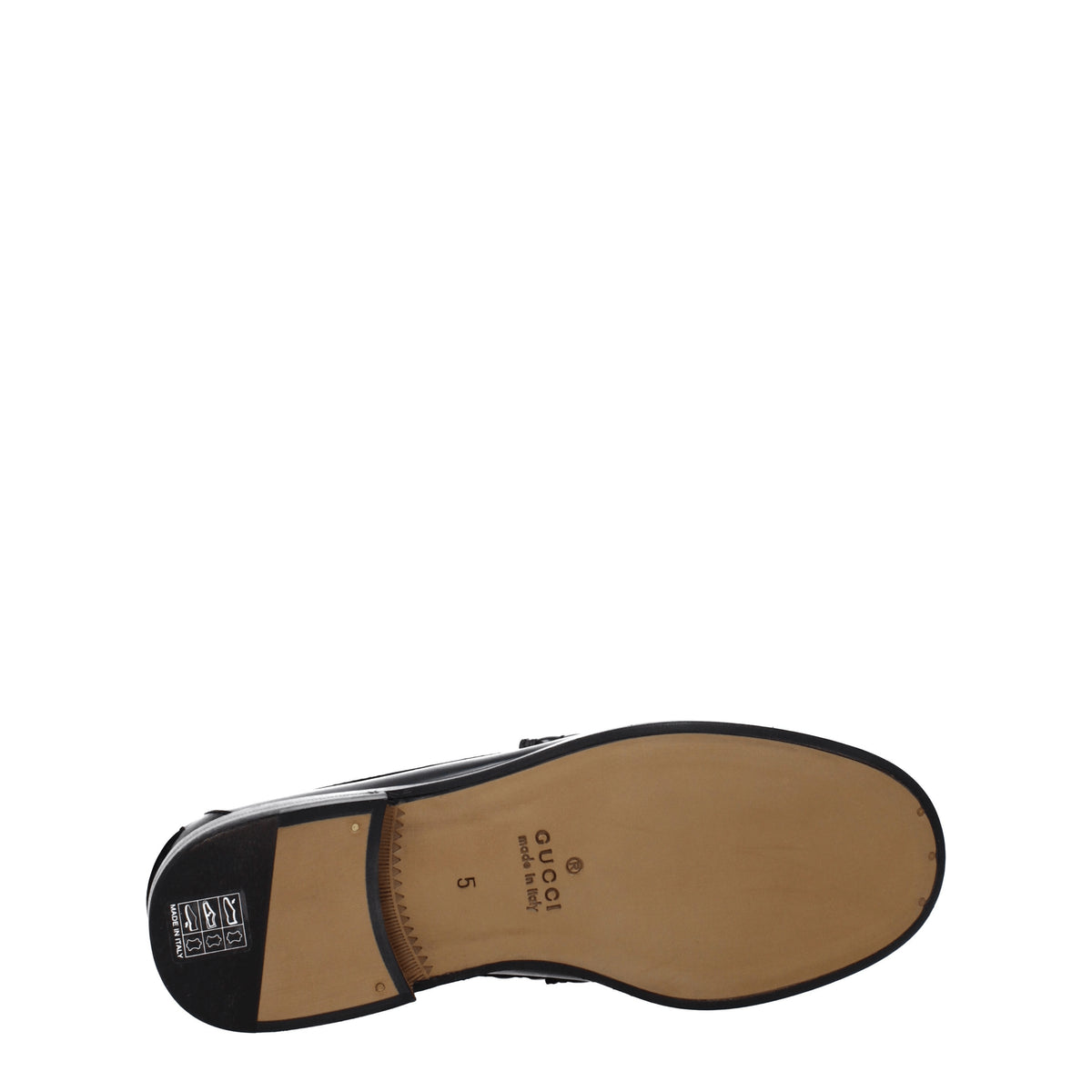 Gucci Mocassini millenial Uomo Pelle Nero