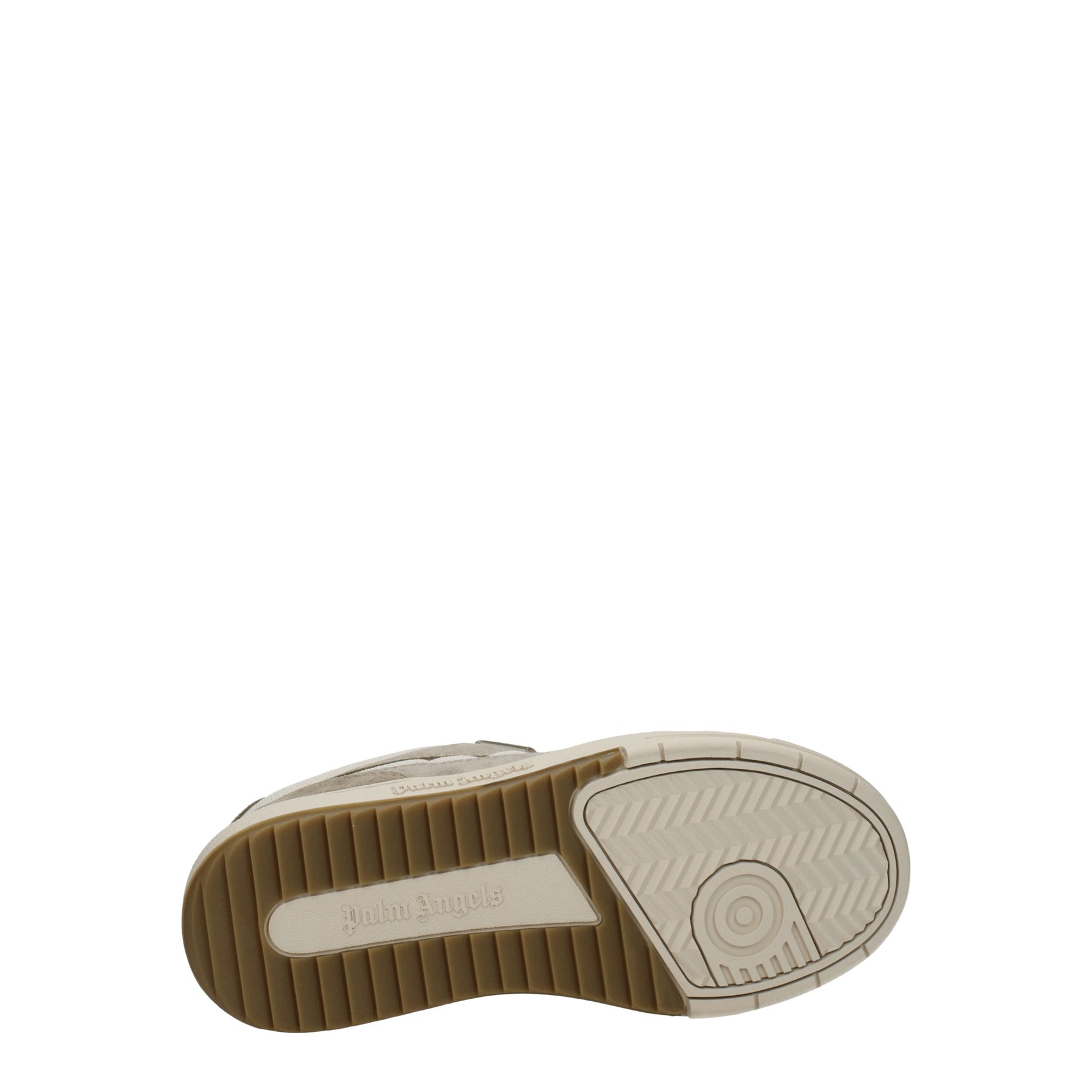 Palm Angels Sneakers Donna Tessuto Beige Camel