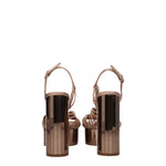 Salvatore Ferragamo Sandali sabina Donna Raso Beige Amaretto