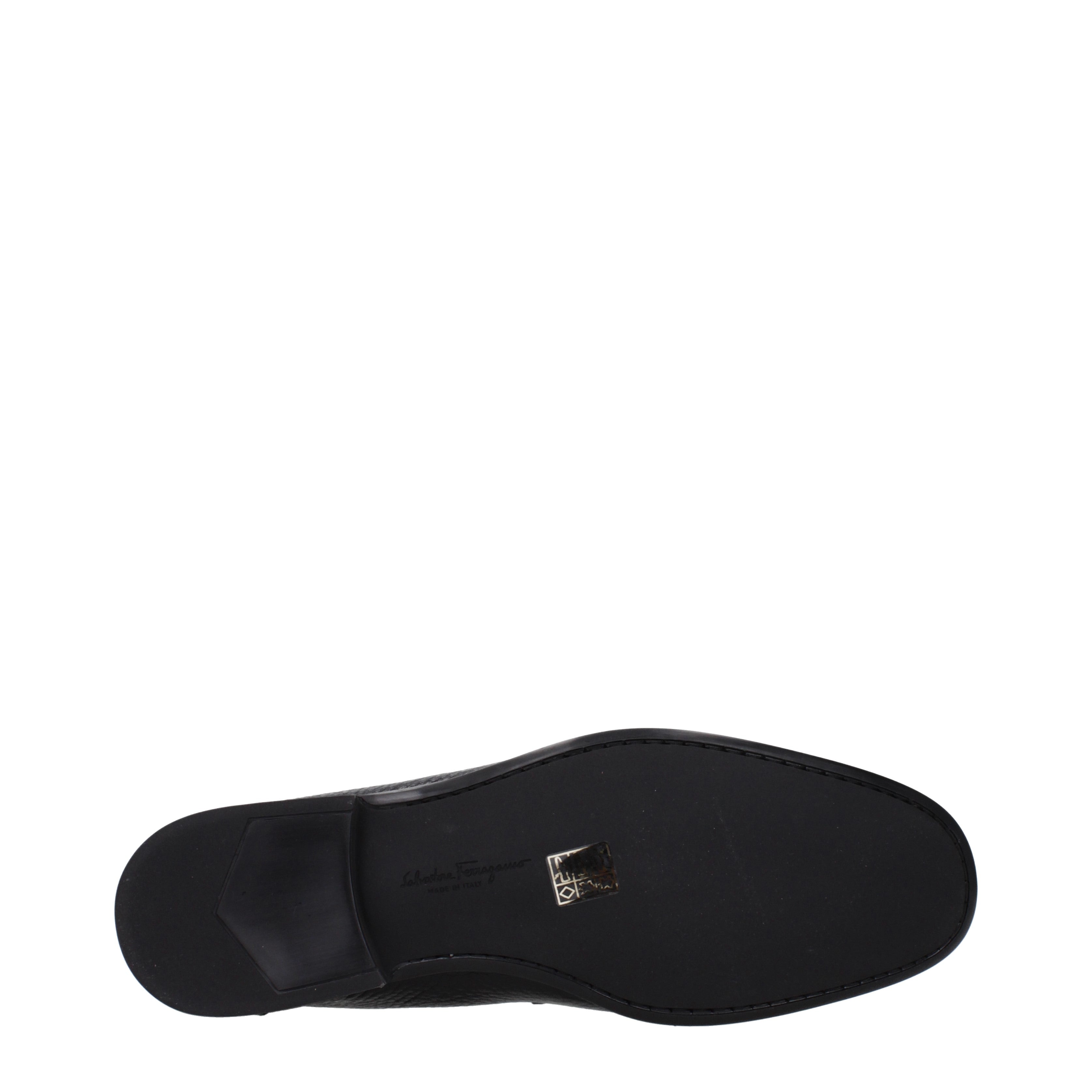 Salvatore Ferragamo Loafers Men Leather Black | B-Exit – B