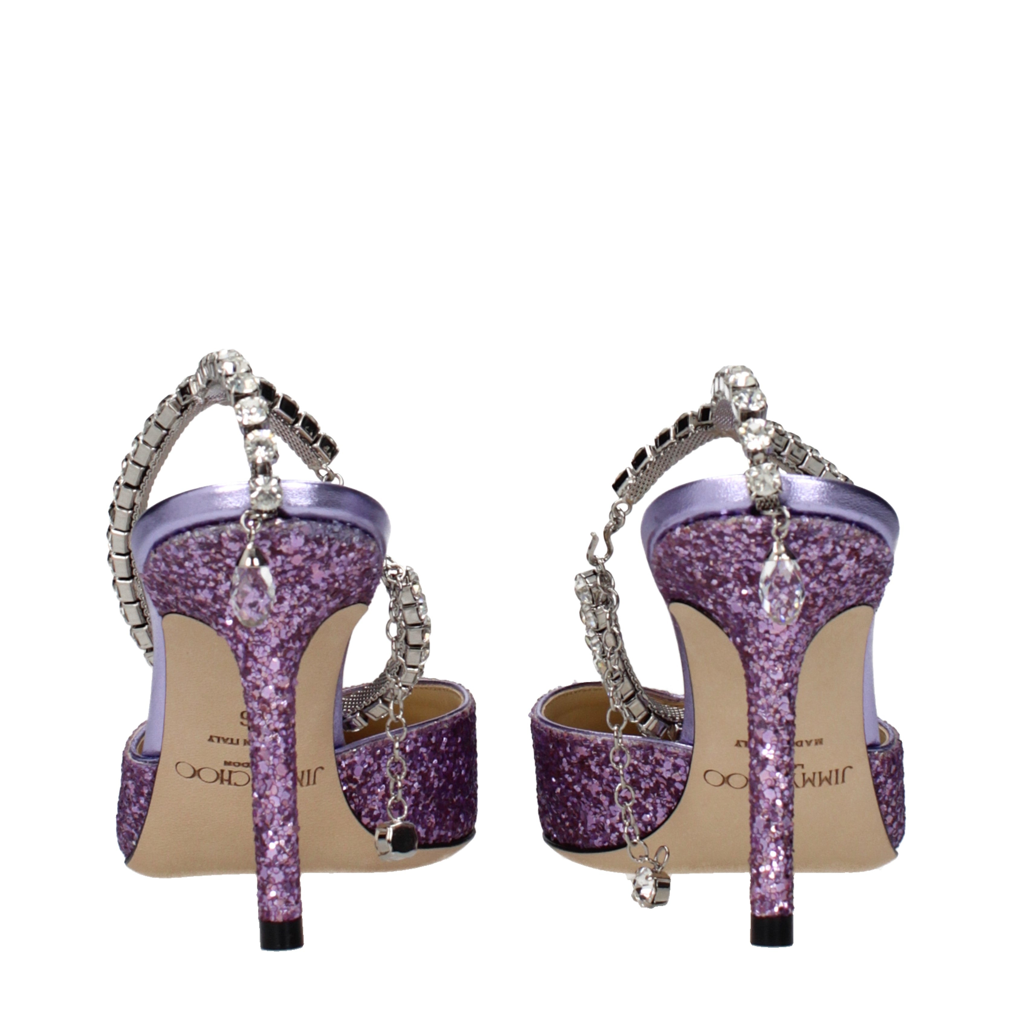 み*ス様 JIMMY CHOO サンダル Jimmy Choo サンダル 女性 グリッター バイオレット | B-Exit – B-Exit