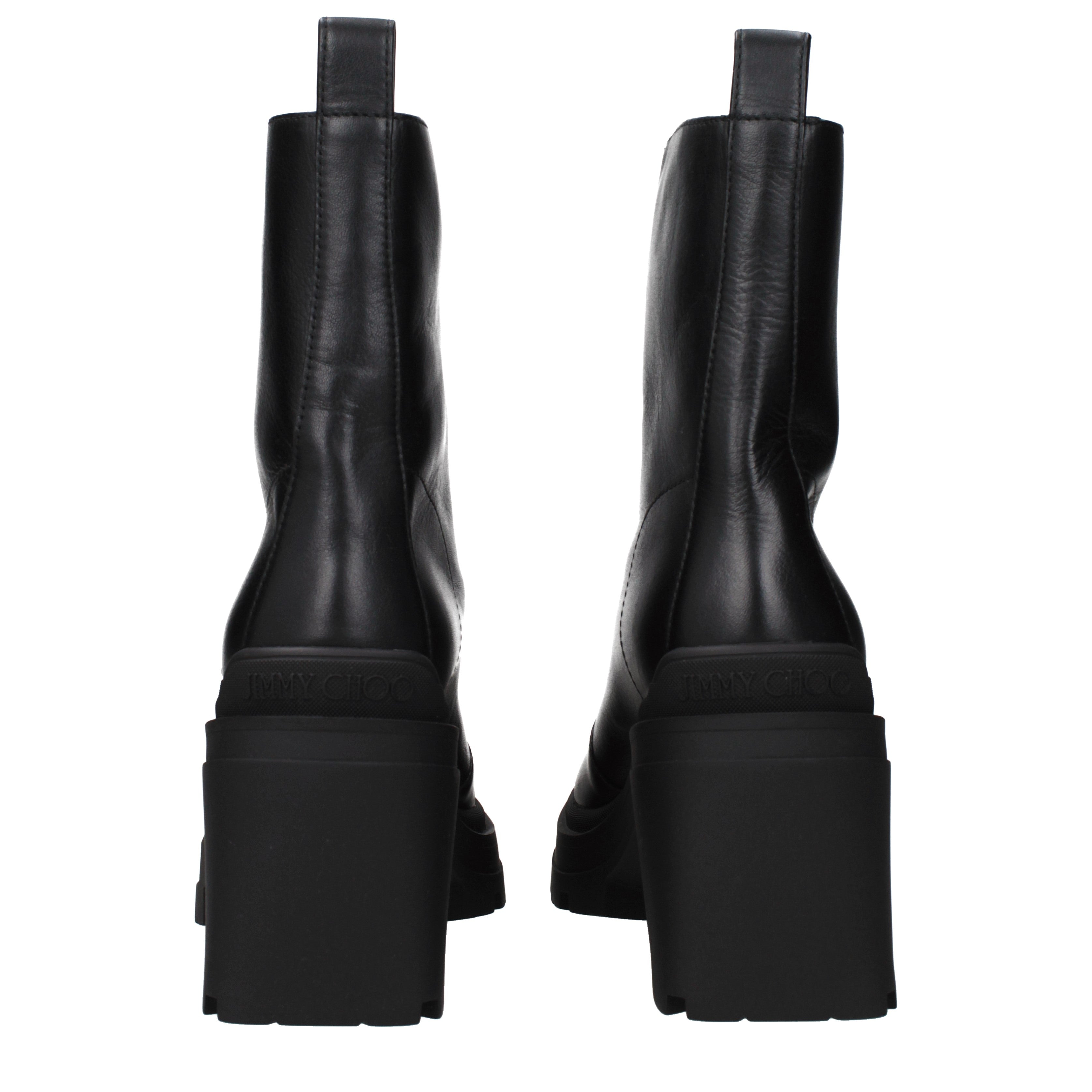 Jimmy Choo Ankle Boots Women Leather Black | B-Exit – B-Exit top
