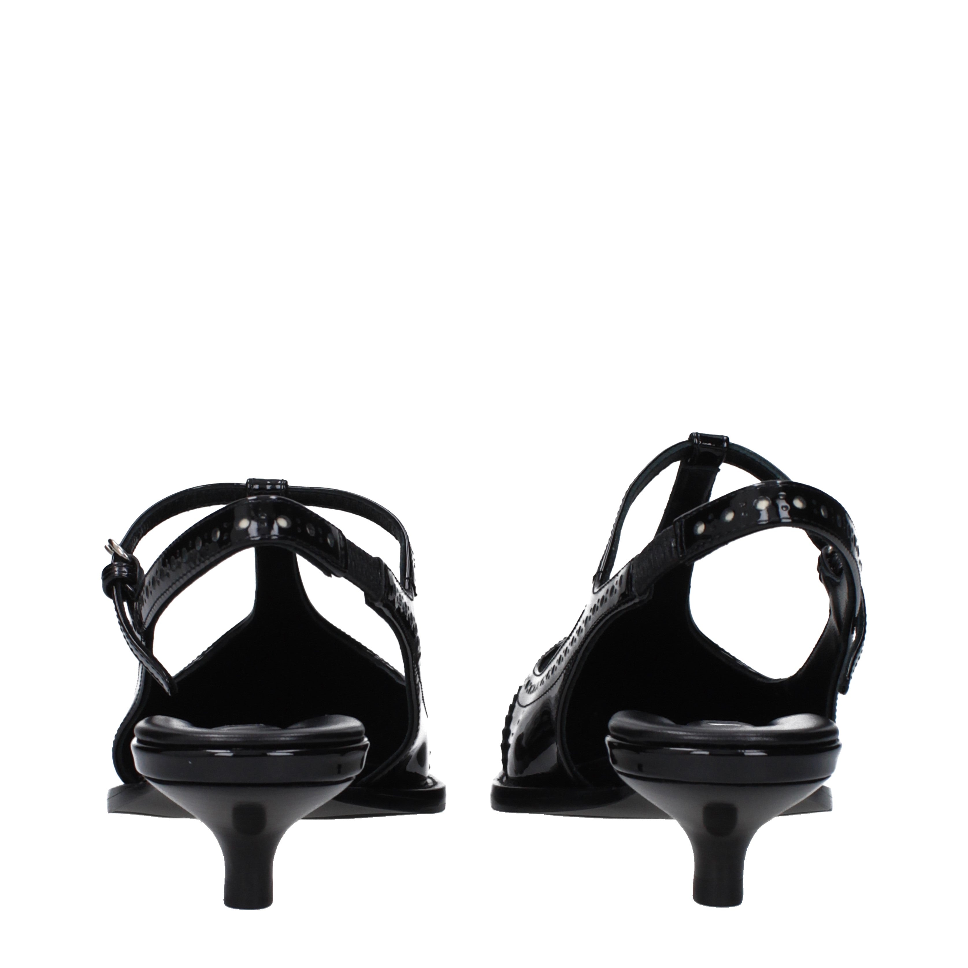 Miu Miu Sandals Women Leather Black/Ivory | B-Exit – B-Exit top